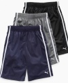 He'll attack the court in crisp style with these dazzle shorts from Puma.