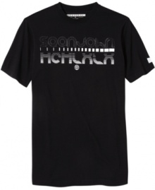 Give yourself a little extra flash with this embellished tee from Sean John. Give yourself a little extra flash with this embellished tee from Sean John.