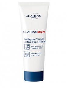 New Clarinsmen Skin Care Collection. Designed specifically to meet the needs of your skin. This refreshing, foaming gel thoroughly cleanses skin and removes impurities without drying. Rich in energizing plant extracts, this cleanser promotes a smoother, more healthy-looking complexion. May be used every day before or after shaving. 4.4 oz. New Clarinsmen Skin Care Collection. Designed specifically to meet the needs of your skin. This refreshing, foaming gel thoroughly cleanses skin and removes impurities without drying. Rich in energizing plant extracts, this cleanser promotes a smoother, more healthy-looking complexion. May be used every day before or after shaving. 4.4 oz.