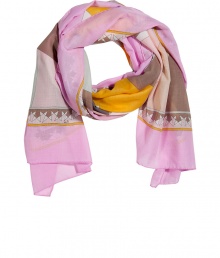 Wrap yourself up in high style with this Pucci printed cotton Pareo - Geometric printed easy-to-style scarf - Style with an elevated jeans-and-tee ensemble or tie around your waist for beachside chic Wrap yourself up in high style with this Pucci printed cotton Pareo - Geometric printed easy-to-style scarf - Style with an elevated jeans-and-tee ensemble or tie around your waist for beachside chic
