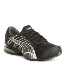 This pair of men's running shoes has an iconic style that epitomizes style and comfort. The Voltaic 3 men's sneakers from Puma steal the show whether you hit the streets or the gym. This pair of men's running shoes has an iconic style that epitomizes style and comfort. The Voltaic 3 men's sneakers from Puma steal the show whether you hit the streets or the gym.