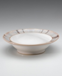 A lovely cocoa palette highlighted by warm amber tones lends this Denby dinnerware and dishes collection a more elegant earthiness. Coordinate solid Truffle and striped Truffle Layers pieces for flattering tabletop contrast. A lovely cocoa palette highlighted by warm amber tones lends this Denby dinnerware and dishes collection a more elegant earthiness. Coordinate solid Truffle and striped Truffle Layers pieces for flattering tabletop contrast.