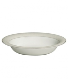 A glistening mosaic covers the Opalene vegetable bowl in colors that evoke the precious opal gem. These soft, creamy hues and bands of lustrous platinum infuse Royal Doulton's bone china collection with modern and decidedly feminine grace. A glistening mosaic covers the Opalene vegetable bowl in colors that evoke the precious opal gem. These soft, creamy hues and bands of lustrous platinum infuse Royal Doulton's bone china collection with modern and decidedly feminine grace.