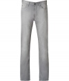 Elevate your casual style with these flattering favorite jeans from Seven for all Mankind - Classic five-pocket styling, straight leg, stylishly distressed, logo detail on back pockets - Pair with a tee and trainers, or a plaid button down and motorcycle boots