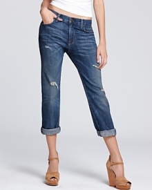 Torn and distressed, these Current/Elliott skinny jeans add a cool, laid-back sensibility to your all-season wardrobe. Summer sees them with wedge sandals; fall envisions a smocking flat pairing. Torn and distressed, these Current/Elliott skinny jeans add a cool, laid-back sensibility to your all-season wardrobe. Summer sees them with wedge sandals; fall envisions a smocking flat pairing.