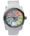 A energetic sport watch from Izod with a rainbow of bright colors.