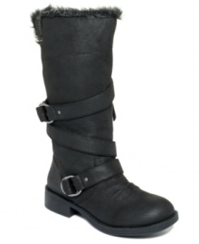 Roxy's Norfolk boots are a warm, versatile style that you'll turn to day after day all winter long.