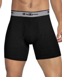 The next generation of athlete needs the next generation of support. No matter what your level, these tech performance boxer briefs from Champion keep you dry, comfortable and secure. The next generation of athlete needs the next generation of support. No matter what your level, these tech performance boxer briefs from Champion keep you dry, comfortable and secure.