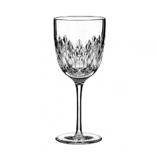 A toast to the tapered silhouette and elongated stem of this opulent Waterford white wine glass, Featuring signature dazzling cuts and brilliant clarity, it makes an elegant addition to fine dining occasions. A toast to the tapered silhouette and elongated stem of this opulent Waterford white wine glass, Featuring signature dazzling cuts and brilliant clarity, it makes an elegant addition to fine dining occasions.