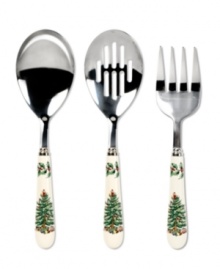 With an historic pattern starring the most cherished symbol of the season, the Christmas Tree serving set from Spode is a festive gift to holiday dining. With an historic pattern starring the most cherished symbol of the season, the Christmas Tree serving set from Spode is a festive gift to holiday dining.