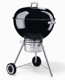 Choose charcoal for that authentic smoky BBQ taste. This Weber grill is the gold standard for charcoal kettles, featuring a hinged cooking grate to make adding charcoal a breeze, plus a patented one-touch cleaning system that makes maintenance and ash removal easier than ever. Five-year limited warranty. Model 751001. Choose charcoal for that authentic smoky BBQ taste. This Weber grill is the gold standard for charcoal kettles, featuring a hinged cooking grate to make adding charcoal a breeze, plus a patented one-touch cleaning system that makes maintenance and ash removal easier than ever. Five-year limited warranty. Model 751001.