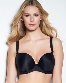 Deep v-necks and daring dresses will love this cleavage-boosting bra from Freya, featuring seam-free cups and a plunging neckline. Style #AA4234.