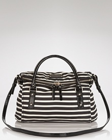 Whether you're running errands or dashing to work, this kate spade new york shoulder bag keeps it all together. Crafted in glossy nylon with pockets aplenty, it's a perfect go-getter choice. Whether you're running errands or dashing to work, this kate spade new york shoulder bag keeps it all together. Crafted in glossy nylon with pockets aplenty, it's a perfect go-getter choice.