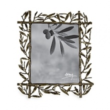 What better way to capture life's important moments than with in the designer's words an international symbol of peace, goodwill, love, and life itself. Nature-inspired and Michael Aram-styled, the Olive Branch collection intricately reinterprets an iconic symbol with depth and beauty. What better way to capture life's important moments than with in the designer's words an international symbol of peace, goodwill, love, and life itself. Nature-inspired and Michael Aram-styled, the Olive Branch collection intricately reinterprets an iconic symbol with depth and beauty.
