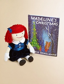 It's the night before Christmas and everyone is sick in bed...everyone but Madeline. As the ever-spirited mademoiselle cares for her friends, she conjures up a little holiday magic to make everyone feel a whole lot better. This charming story in the beloved Ludwig Bemelmans' series makes some holiday magic of its own.Hardcover32 pagesRecommended for ages 3-8Imported Please note: Madeline doll sold separately. It's the night before Christmas and everyone is sick in bed...everyone but Madeline. As the ever-spirited mademoiselle cares for her friends, she conjures up a little holiday magic to make everyone feel a whole lot better. This charming story in the beloved Ludwig Bemelmans' series makes some holiday magic of its own.Hardcover32 pagesRecommended for ages 3-8Imported Please note: Madeline doll sold separately.