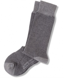 Class up your workweek act with these socks from Club Room.