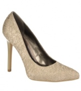 Set fire to your look with the sparkling Delicious pumps from Carlos by Carlos Santana. Finished in either glitter or fabric netting, there's nothing ordinary about their timeless silhouette.