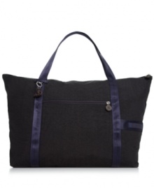 Going places? Take along all your essentials with this cool carryall from Kipling. Made from durable nylon with sturdy straps and plenty of pockets, it's ideally sized for shopping trips or jaunts to the gym. Going places? Take along all your essentials with this cool carryall from Kipling. Made from durable nylon with sturdy straps and plenty of pockets, it's ideally sized for shopping trips or jaunts to the gym.