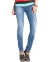 In a medium wash, these GUESS? skinny jeans are perfect for everyday style!