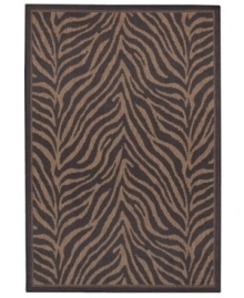 Show your stripes with the stylish look of Couristan's zebra rug from the Recife collection. With a flat weave construction woven of recyclable polypropylene, the indoor/outdoor rug is ultradurable and mildew resistant, making it the perfect choice for entryways, patios, mudrooms and beyond. Show your stripes with the stylish look of Couristan's zebra rug from the Recife collection. With a flat weave construction woven of recyclable polypropylene, the indoor/outdoor rug is ultradurable and mildew resistant, making it the perfect choice for entryways, patios, mudrooms and beyond.