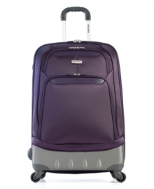 You'll have a soft spot for this rugged-yet-lightweight hybrid luggage from Ricardo. By combining rigid hardside protection with the versatility of flexible exterior pockets, you'll pack easy and travel tough. A full-featured interior provides all the amenities: two full packing areas, an any-hanger suiter system and an always-convenient toiletry pouch. Limited lifetime warranty. You'll have a soft spot for this rugged-yet-lightweight hybrid luggage from Ricardo. By combining rigid hardside protection with the versatility of flexible exterior pockets, you'll pack easy and travel tough. A full-featured interior provides all the amenities: two full packing areas, an any-hanger suiter system and an always-convenient toiletry pouch. Limited lifetime warranty.