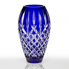 Beautiful, handmade pieces designed by Waterford's design director of 50 years, Jim O'Leary. The intricate cuts and vibrant cobalt color speak to Waterford's heritage of quality and fine craftsmanship.