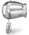 You're on the clock! Precision prep starts with this tool's handy digital timer that counts up, so you never over or under mix. With 16 speeds and a turbo button, this hand mixer brings you the power your kitchen has been craving. 1-year warranty. Model BHM500XL.