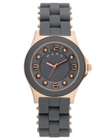 Marc by Marc Jacobs presents a sleekly structured casual timepiece that is as reliable as it is chic.