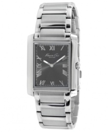 A classic steel watch from Kenneth Cole New York with a sophisticated case. A classic steel watch from Kenneth Cole New York with a sophisticated case.