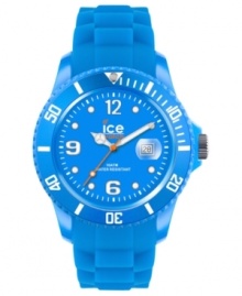 Sport something worth flaunting with this vibrant Ice-Flashy watch from Ice-Watch.