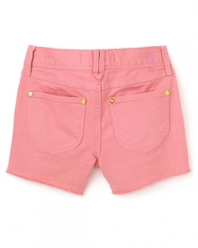 Cute cutoffs for a carefree look that will keep her stylish all summer long. Cute cutoffs for a carefree look that will keep her stylish all summer long.