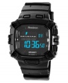 Power through life's obstacles with this multi-functional - and stylish - digital watch from Armitron.