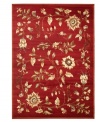 An intricate display of cascading florals creates this purely elegant Lyndhurst area rug from Safavieh. Crafted in Turkey of soft polypropylene, this rug radiates timeless allure with the added convenience of easy-care construction. (Clearance)