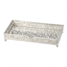 Inspired by an estate jewelry aesthetic, this alluring towel holder offers guests a bit of luxury and opulence at your finely decorated home. Inspired by an estate jewelry aesthetic, this alluring towel holder offers guests a bit of luxury and opulence at your finely decorated home.