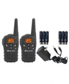 Get Clear, crisp communication with easy button access at your fingertips with these two-way radios from Midland.