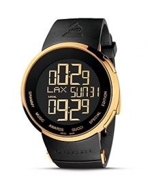 With a gold pvd case, black dial with gold digits and black rubber strap with the GRAMMY® logo, this limited edition watch interprets GRAMMY® style. Proceeds from the special edition GRAMMY® collection will support a program dedicated to the restoration and preservation of milestone musical recordings for the enjoyment of future generations. With a gold pvd case, black dial with gold digits and black rubber strap with the GRAMMY® logo, this limited edition watch interprets GRAMMY® style. Proceeds from the special edition GRAMMY® collection will support a program dedicated to the restoration and preservation of milestone musical recordings for the enjoyment of future generations.