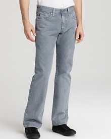 AG Adriano Goldschmied Classic Fit Straight Leg Protégé Jeans in Sulfer Stone AG Adriano Goldschmied Classic Fit Straight Leg Protégé Jeans in Sulfer Stone