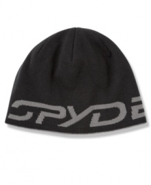 Keep your accessory options open with this water-and-wind resistant Spyder hat that can be reversed for a fresh new look in no time.