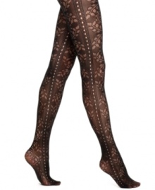 Give your gams the attention they deserve with these exquisite sheers from Berkshire. With a flirty floral design and dainty dot accent, they'll add instant allure to any outfit. Give your gams the attention they deserve with these exquisite sheers from Berkshire. With a flirty floral design and dainty dot accent, they'll add instant allure to any outfit.
