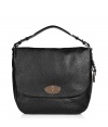 Lavish black Postmans Lock shoulder bag from Mulberry - Add instant luxe to the everyday with this leather bag - Small shoulder strap with turn lock closure - This must-have bag is great for everyday use