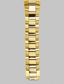 A radiant, 23k goldplated stainless steel link bracelet that will give your Philip Stein timepiece a whole new look. Fits size 2 and 22 Philip Stein watch headsImported A radiant, 23k goldplated stainless steel link bracelet that will give your Philip Stein timepiece a whole new look. Fits size 2 and 22 Philip Stein watch headsImported