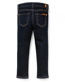 Lean and on-trend from 7 For All Mankind. The length hits just below the ankle with a fitted silhouette throughout. Lean and on-trend from 7 For All Mankind. The length hits just below the ankle with a fitted silhouette throughout.