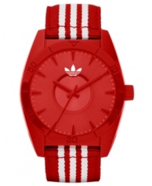 When paired with your favorite adidas kicks, this bold sport watch creates a look that's a stylish throwback.