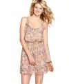 Gorgeous print adds a soft, painterly touch to this super sweet dress from Eyeshadow -- a cool pick for balmy days!