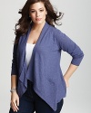 Eileen Fisher Plus Size Exclusive Angled Cardigan