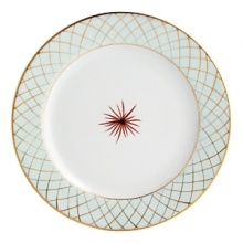 From Bernardaud, jewel-like shapes inspired by the 1940's and an exuberant design imbue this dinnerware pattern with a baroque and precious quality. Etoiles's bold styling offers a new interior aesthetic full of whimsy. From Bernardaud, jewel-like shapes inspired by the 1940's and an exuberant design imbue this dinnerware pattern with a baroque and precious quality. Etoiles's bold styling offers a new interior aesthetic full of whimsy.