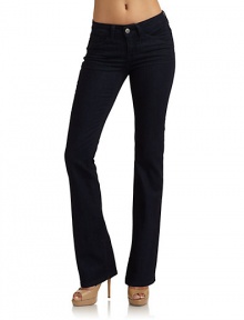 THE LOOKFeatures slimming Happy Technology for pain-free shapingDark wash denim with oven-baked wrinklesWaistband with belt loopsZip-fly with button closureFive-pocket styleTHE FITRise, about 8Inseam, about 28THE MATERIAL92% cotton/7% polyester/1% spandexCARE & ORIGINMachine washImportedModel shown is 5'10½ (179cm) wearing US size 4. FIT RECOMMENDATION: Order one size down as this style runs large. THE LOOKFeatures slimming Happy Technology for pain-free shapingDark wash denim with oven-baked wrinklesWaistband with belt loopsZip-fly with button closureFive-pocket styleTHE FITRise, about 8Inseam, about 28THE MATERIAL92% cotton/7% polyester/1% spandexCARE & ORIGINMachine washImportedModel shown is 5'10½ (179cm) wearing US size 4. FIT RECOMMENDATION: Order one size down as this style runs large.