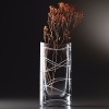 The Pocket Vase is really shaped like a shirt pocket. Swirling ribbons suggest you might use this vase for more than just flowers. Try marbles, soap beads or a handkerchief.
