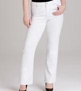 Not Your Daughter's Jeans Plus Size Barbara Bootcut Jeans in White