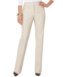 Charter Club's trousers have the right amount of stretch for an ultra-flattering fit. The wrinkle-resistant technology makes easy to care for a keeps you looking crisp. Charter Club's trousers have the right amount of stretch for an ultra-flattering fit. The wrinkle-resistant technology makes easy to care for a keeps you looking crisp.